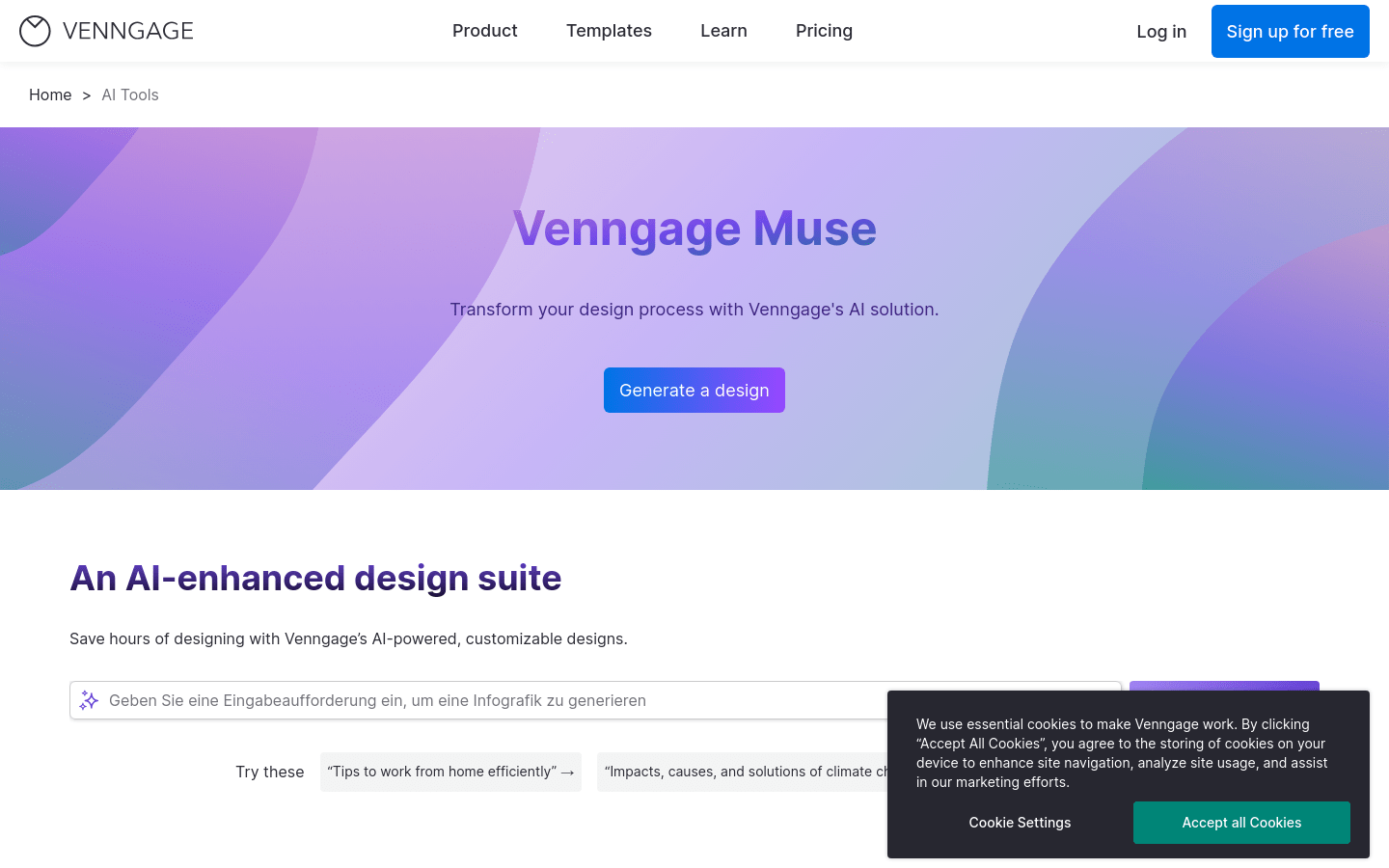 Venngage Muse