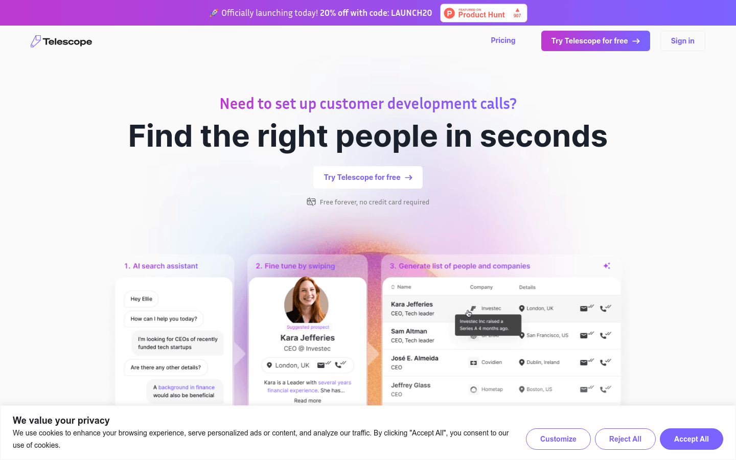 Telescope.ai