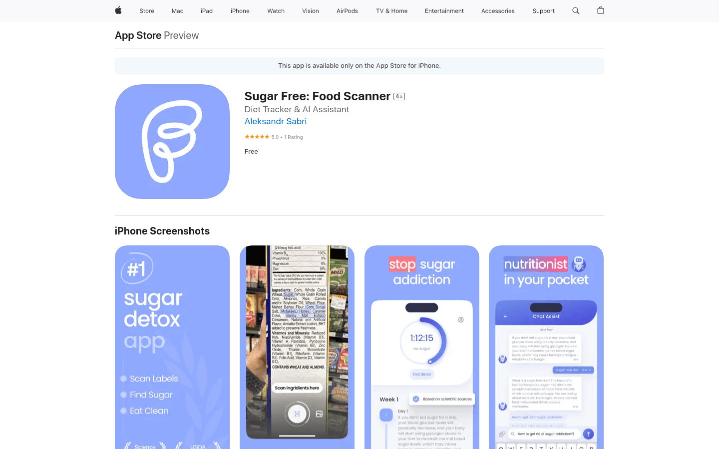 Sugar Free