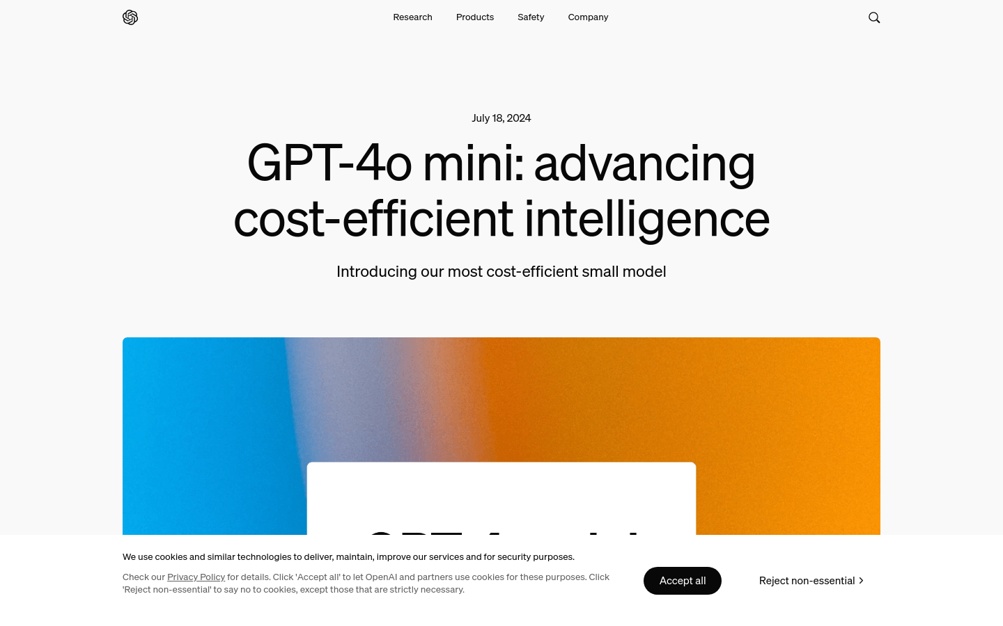 GPT-4o mini