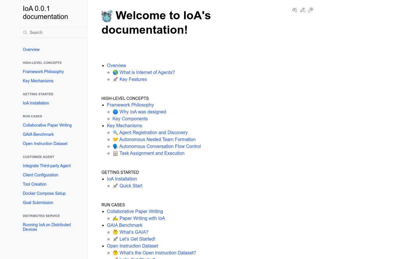 Internet of Agents