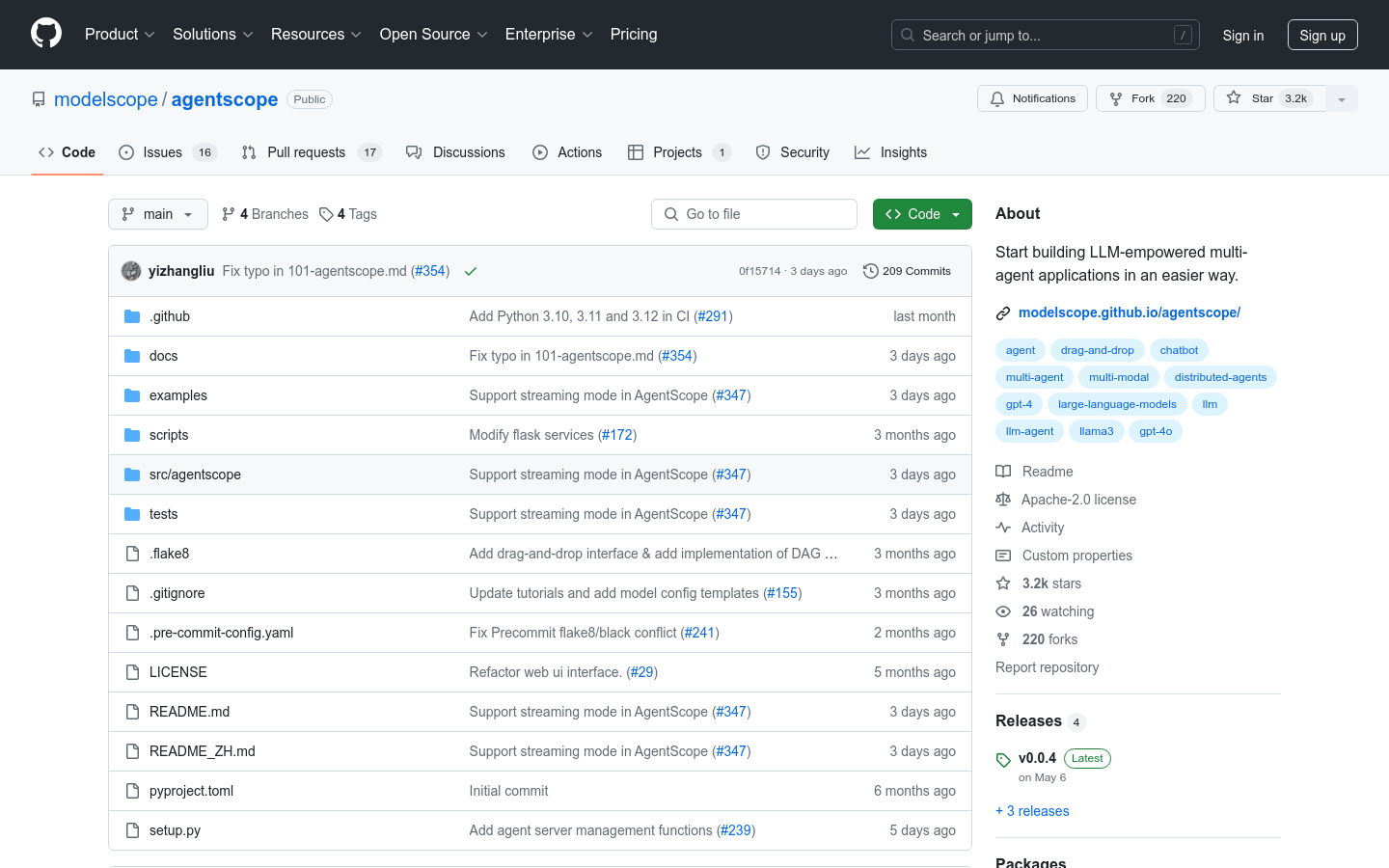 AgentScope