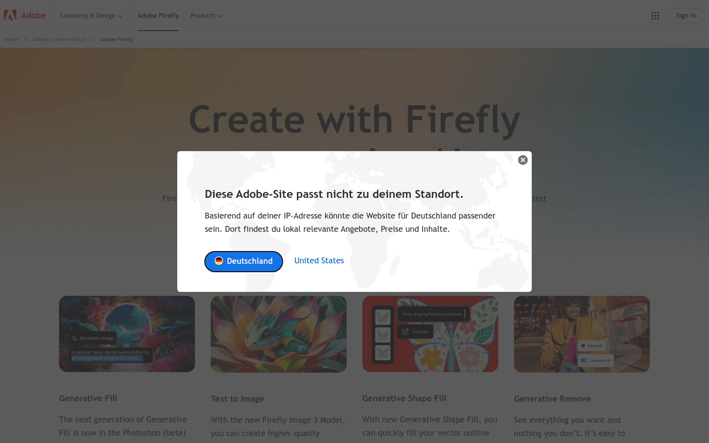 Adobe Firefly Vector AI