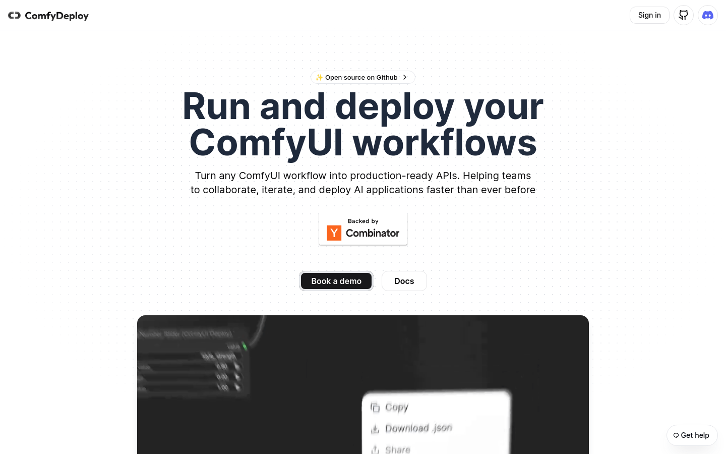 Comfy Deploy