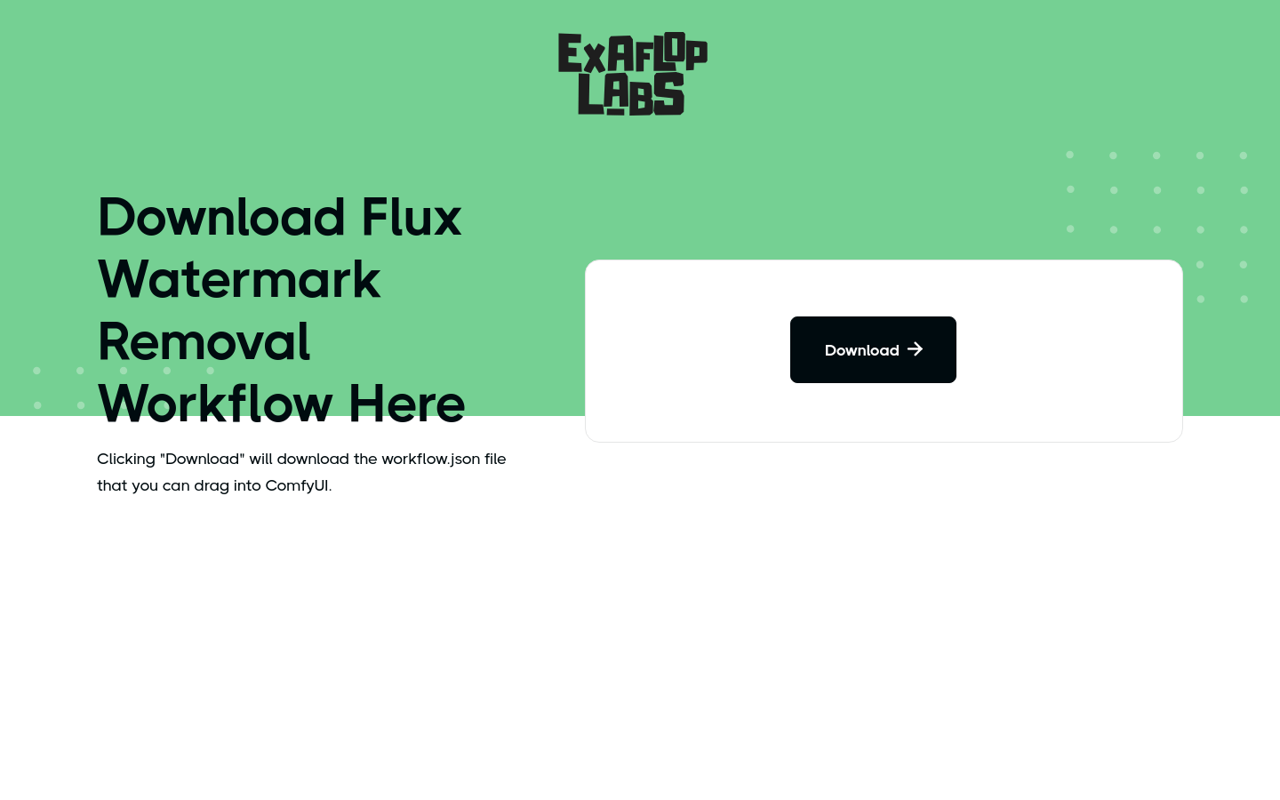 ComfyUI Watermark Removal Workflow