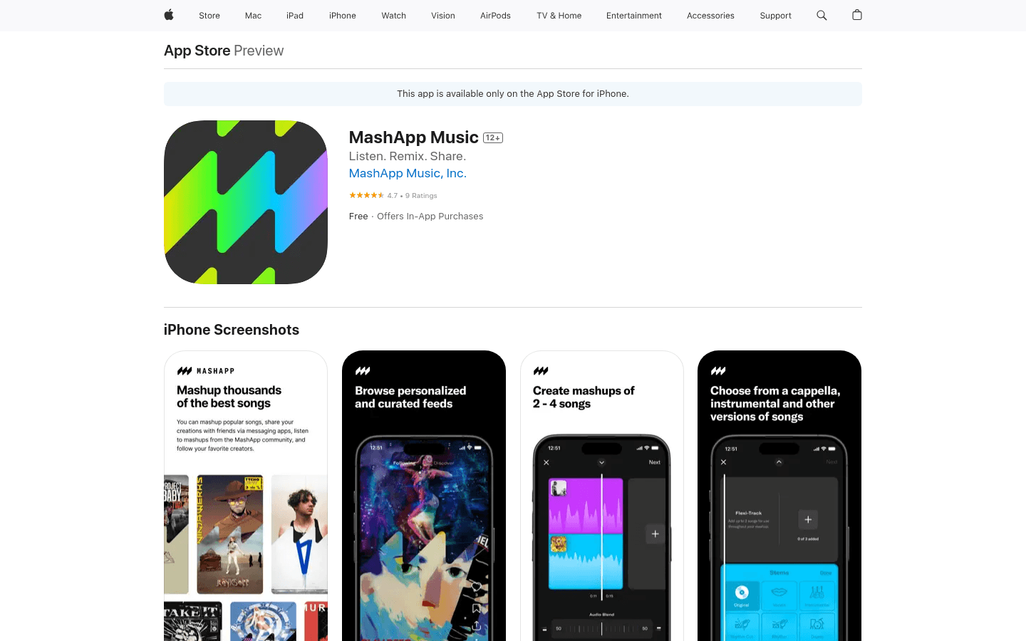 MashApp Music