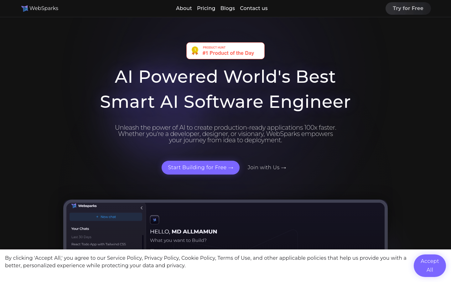 Websparks