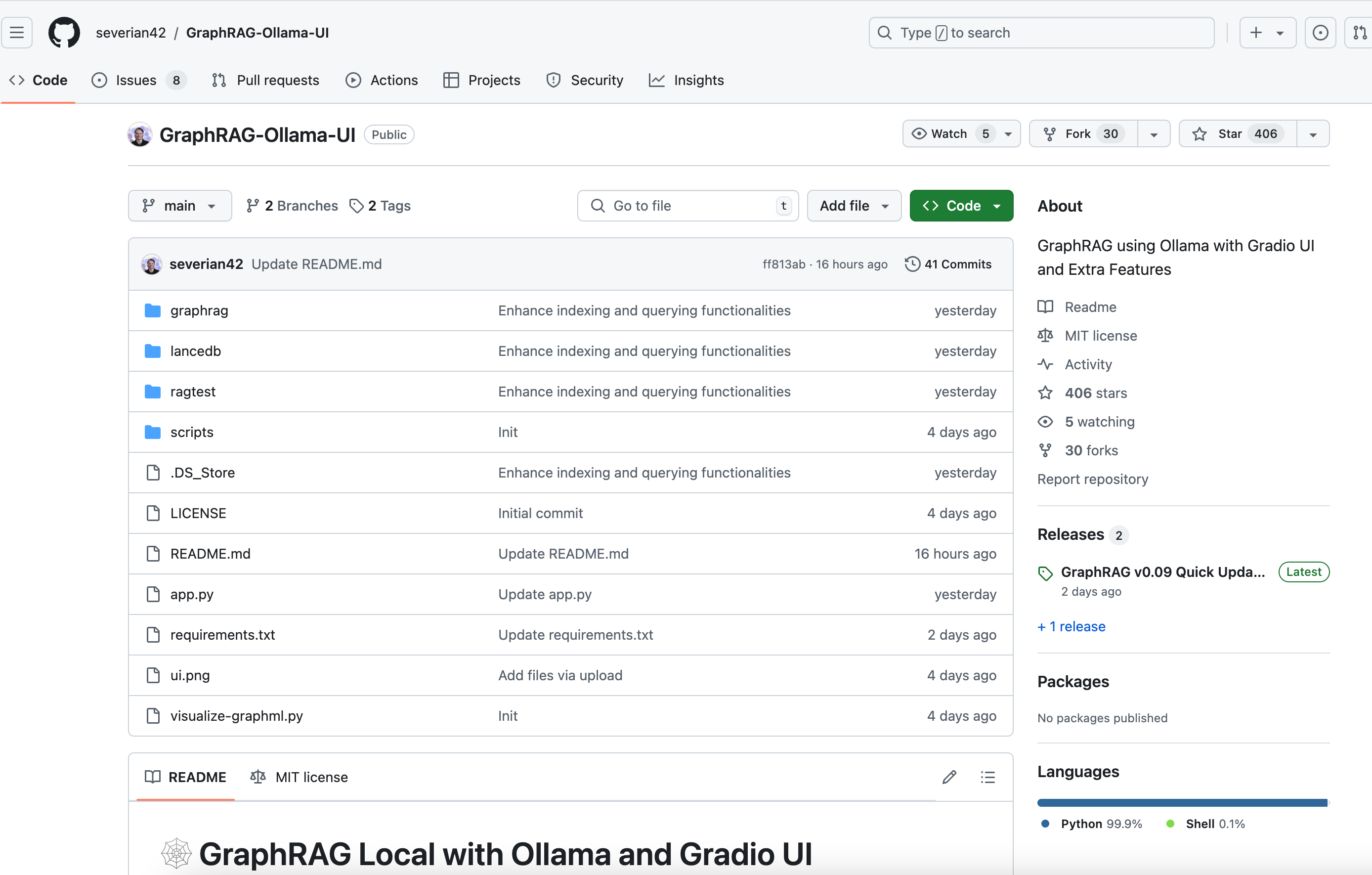 GraphRAG-Ollama-UI