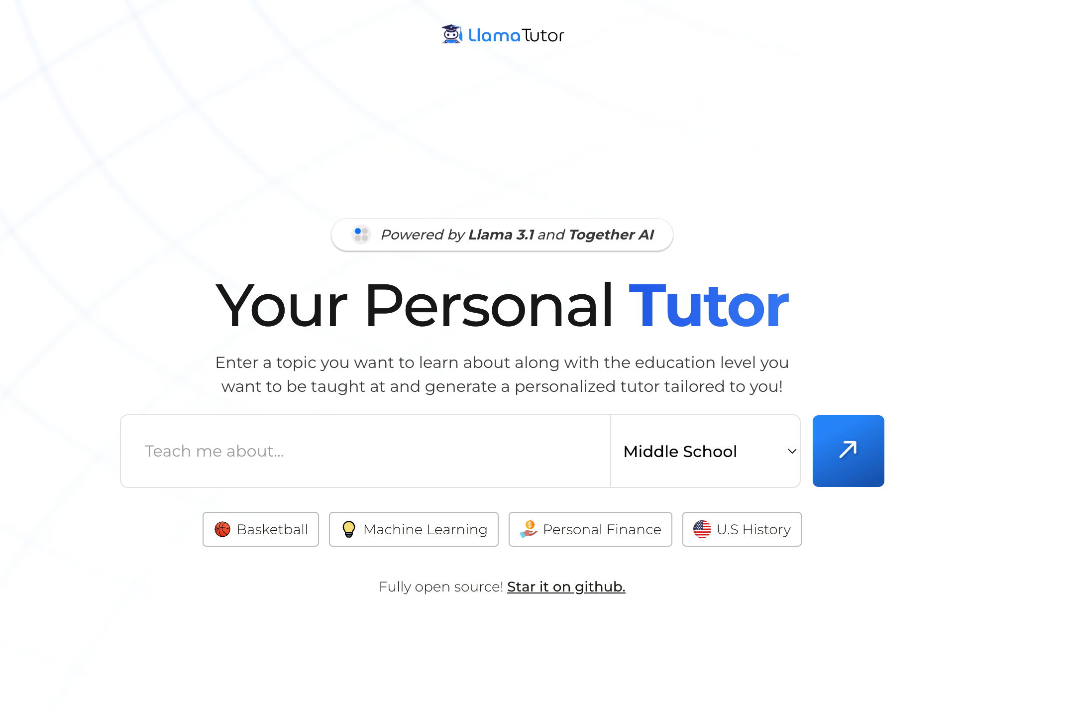 Llama Tutor